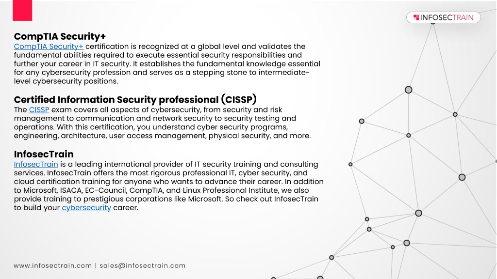 PPT - Top Cybersecurity Certifications In 2022 PowerPoint Presentation ...