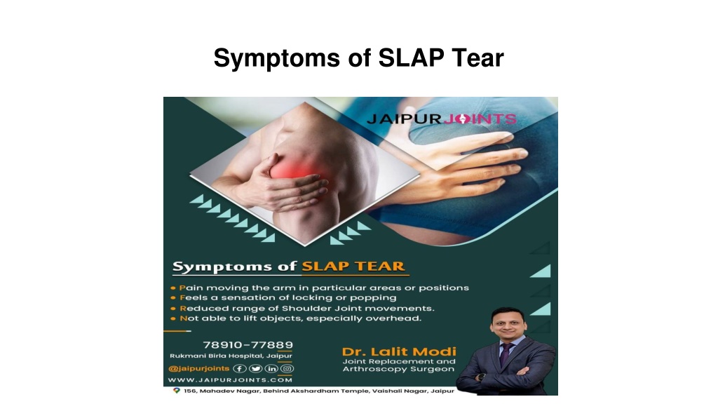 Ppt Slap Tear And Their Symptoms Powerpoint Presentation Free Download Id 11364323