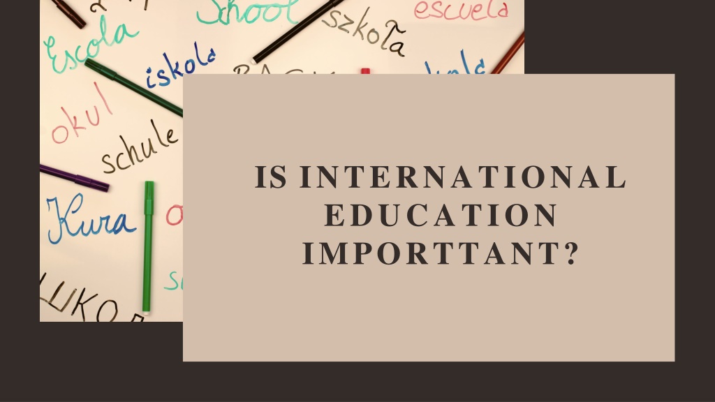 PPT - PROS AND CONS OF STUDYING IN INTERNATIONAL SCHOOL-converted ...