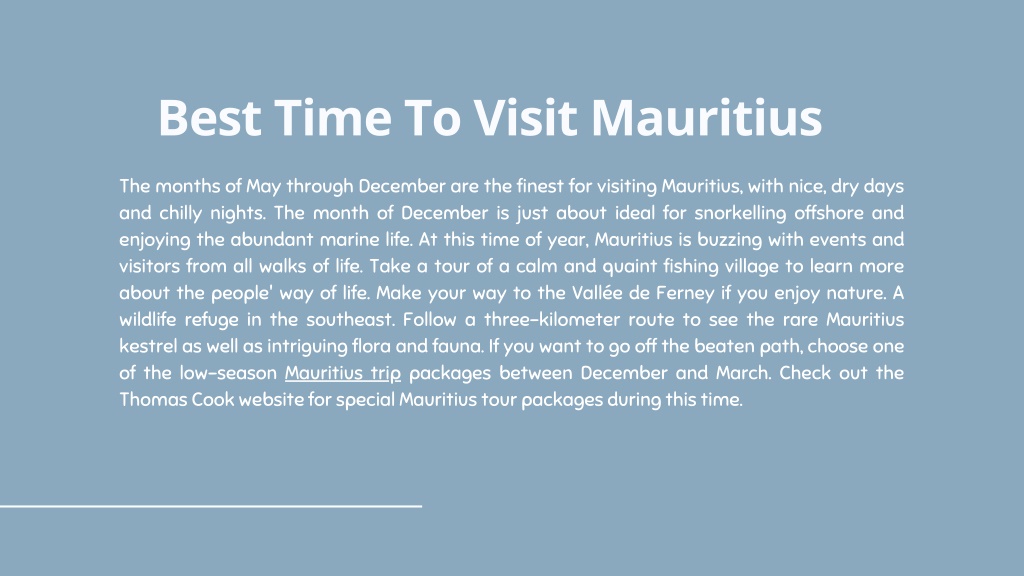 PPT Mauritius Trip PowerPoint Presentation, free download ID11365726