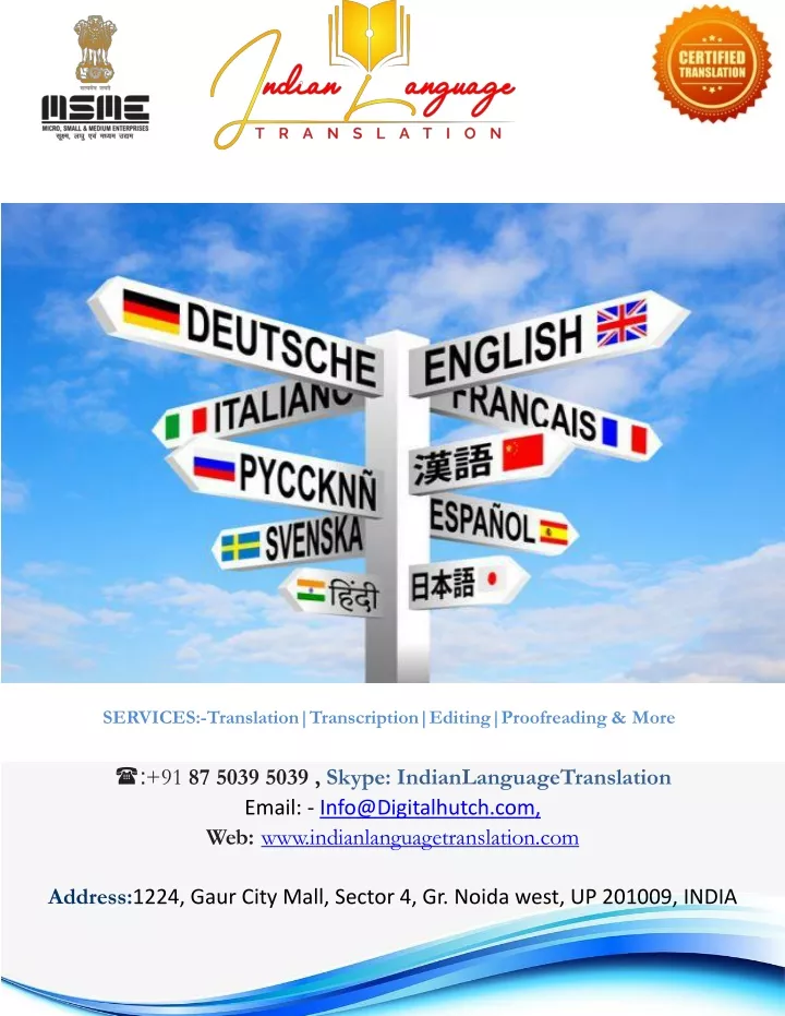 PPT Language Translation Services Delhi Translation Companies In
