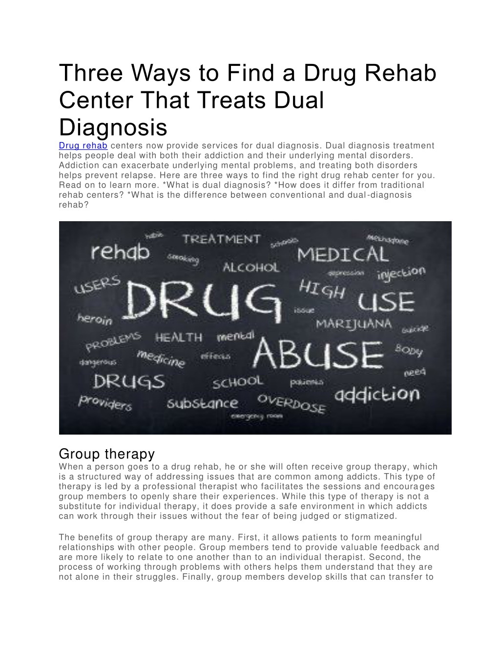 Ppt Three Ways To Find A Drug Rehab Center That Treats Dual Diagnosis