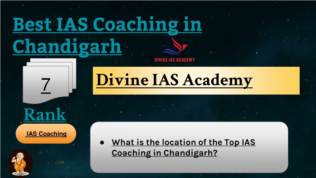 PPT - Best IAS Coaching In Chandigarh PowerPoint Presentation, Free ...