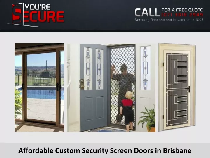 PPT Affordable Custom Security Screen Doors in Brisbane PowerPoint Presentation ID11368150
