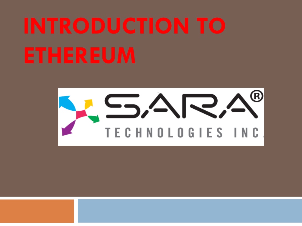 PPT - Introduction To Ethereum PowerPoint Presentation, Free Download ...