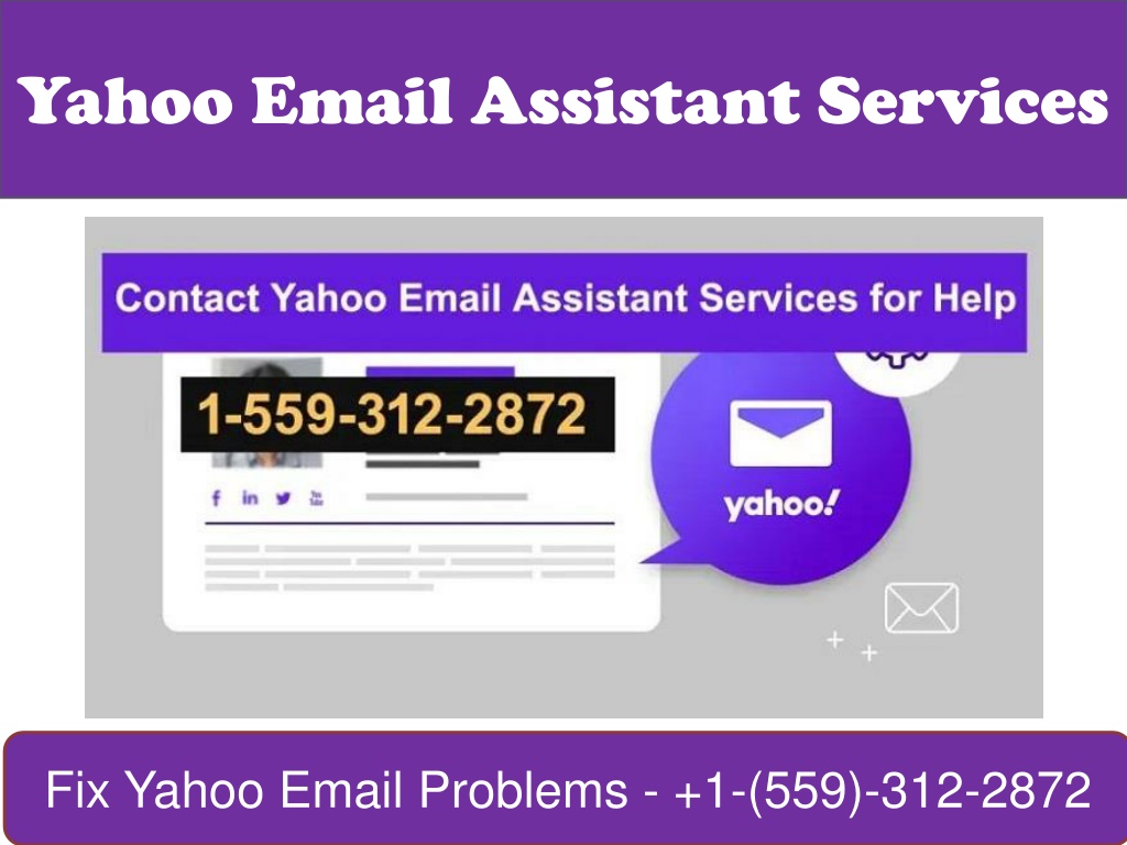 PPT Yahoo Email Assistant Services 15593122872 Fix Yahoo Email