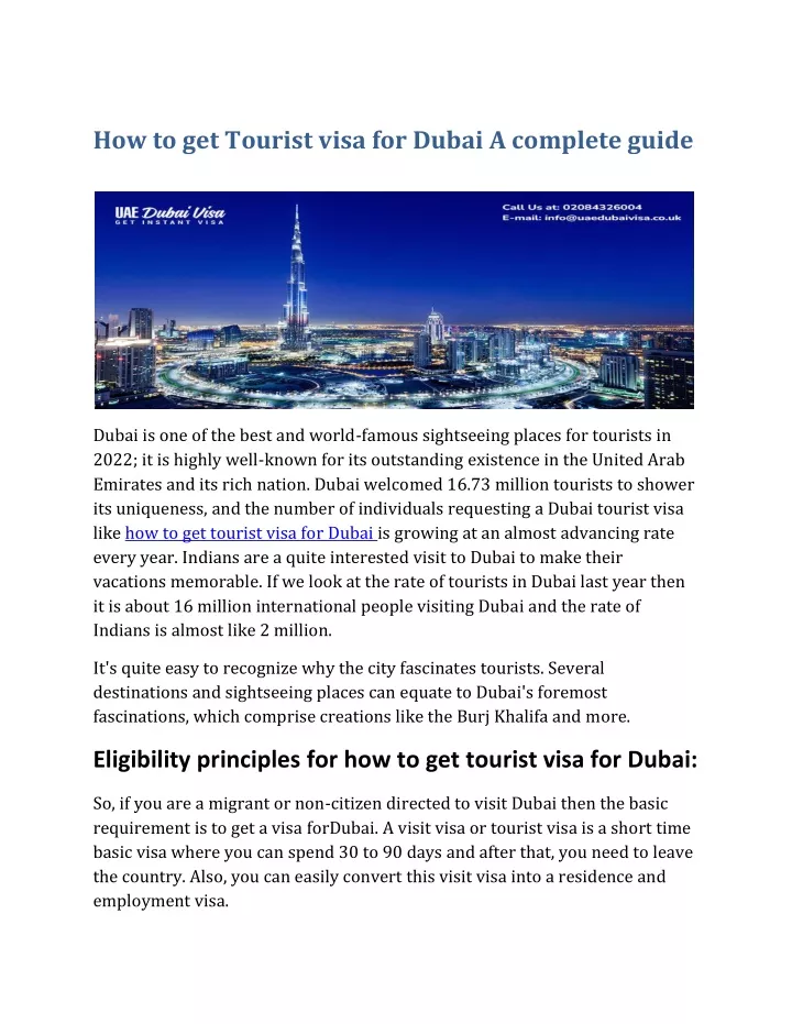 dubai visa tour guide attachment