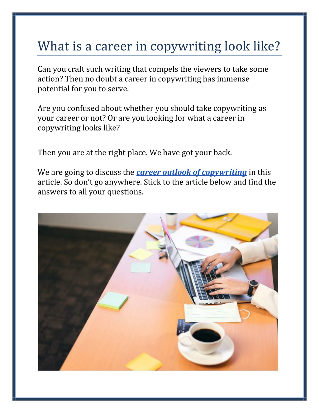 PPT - What Is A Career In Copywriting Look Like? PowerPoint ...