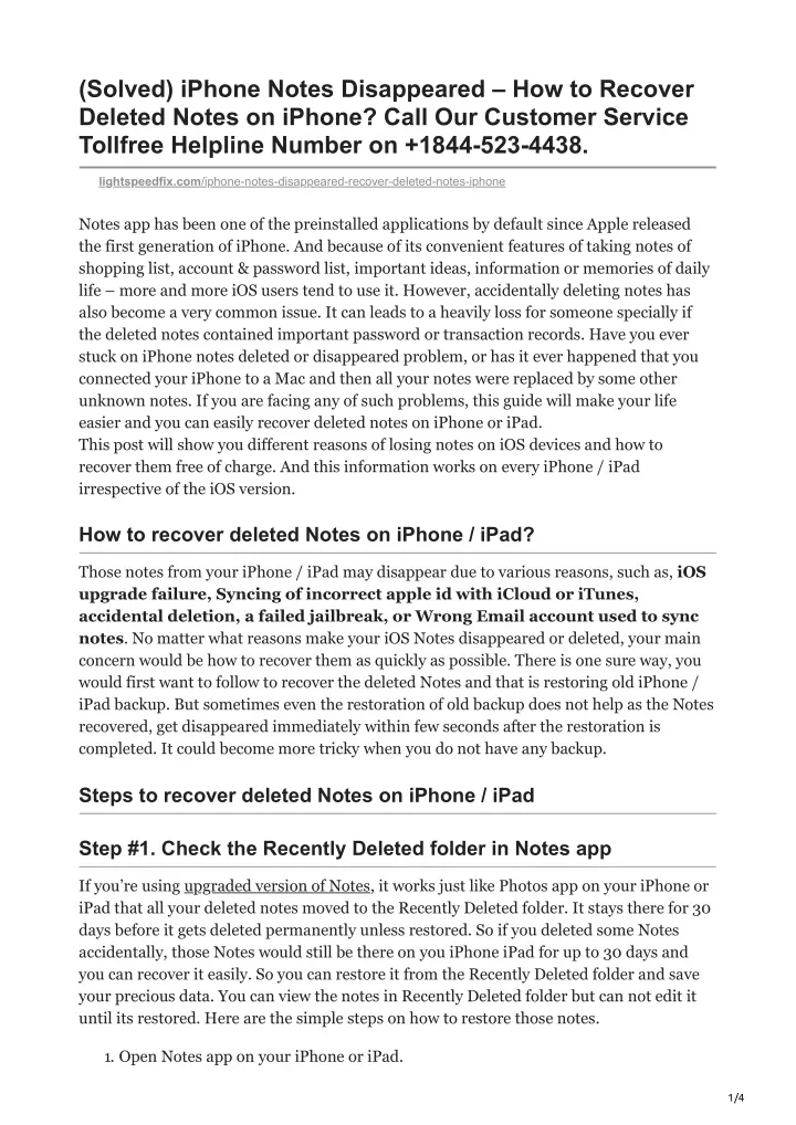 ppt-iphone-notes-disappeared-how-to-recover-deleted-notes-on-iphone