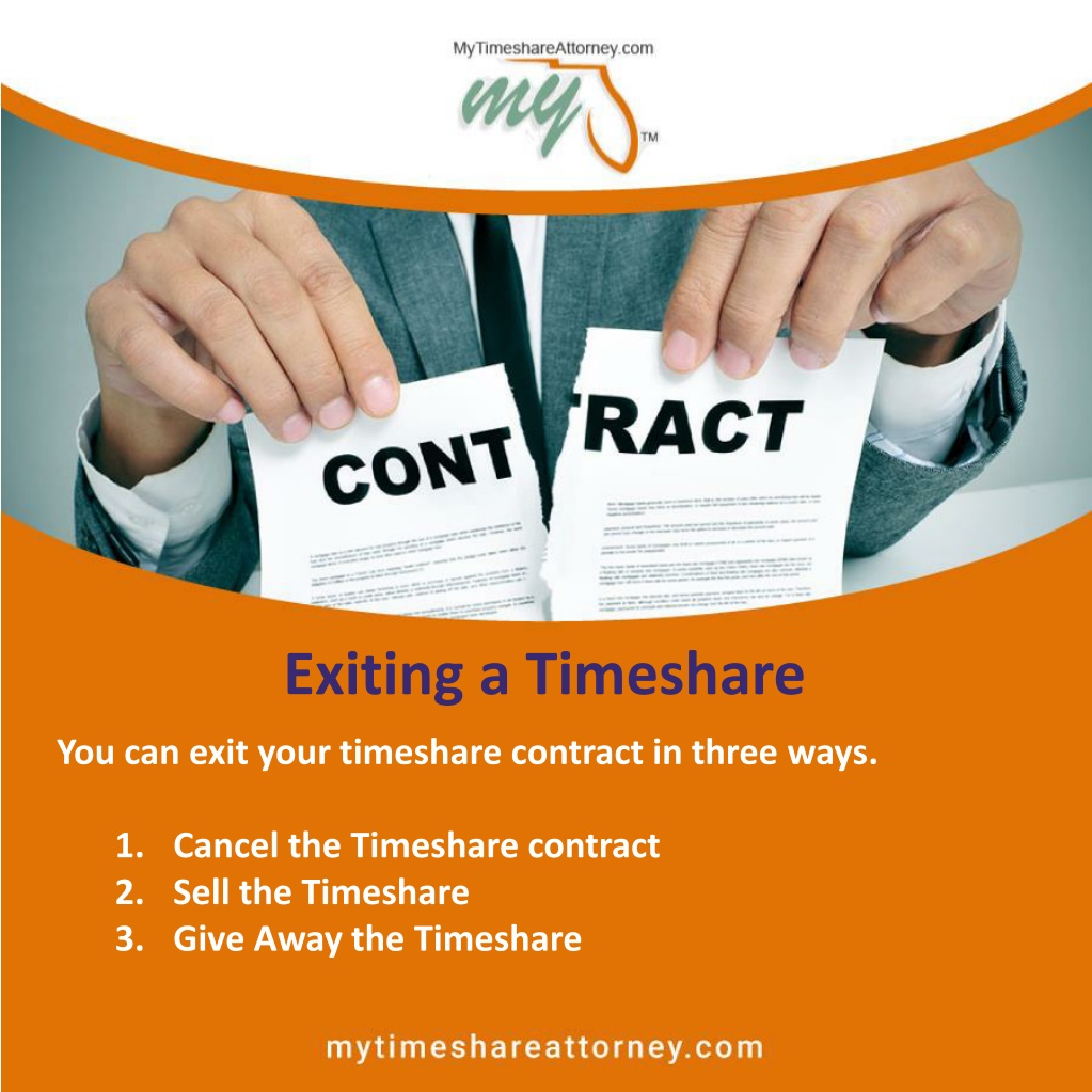 how to decline timeshare presentation