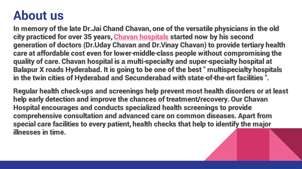 PPT - Hospital In Hyderabad PowerPoint Presentation, free download - ID ...