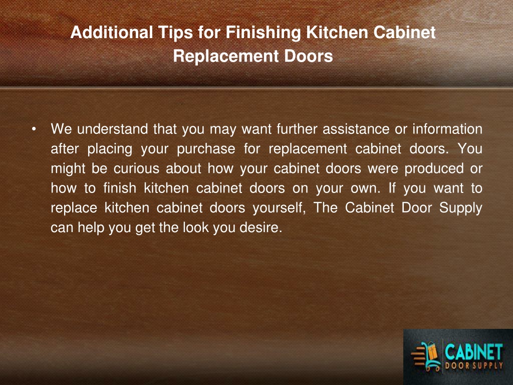 PPT Installing Replacement Kitchen Doors A StepbyStep Guide