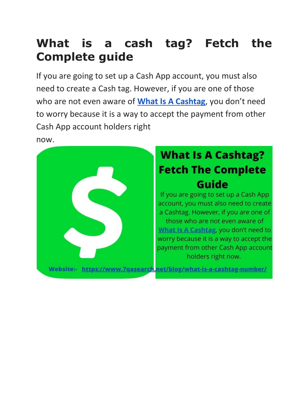 PPT What is a cash tag PowerPoint Presentation, free download ID