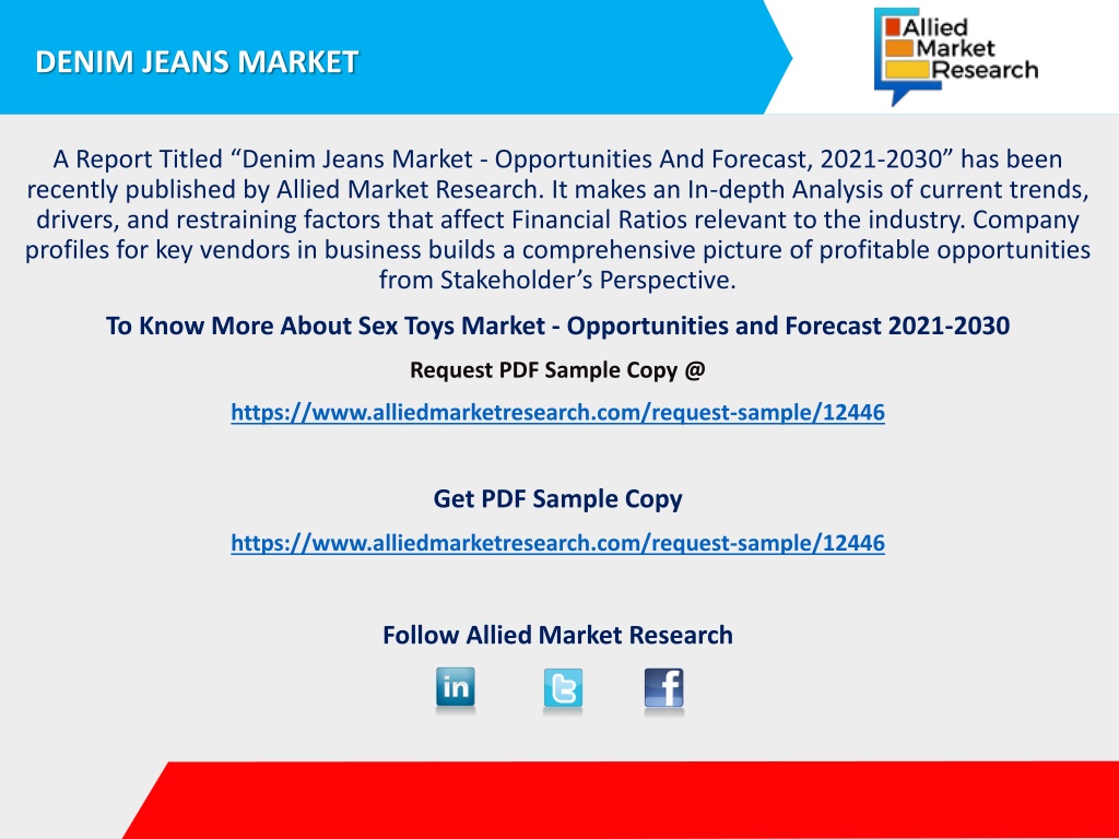 PPT - Denim Jeans Market PowerPoint Presentation, Free Download - ID ...