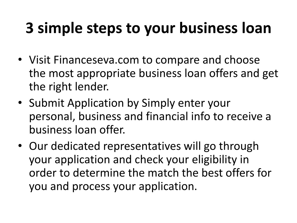 PPT - Business Loan in India PowerPoint Presentation, free download ...