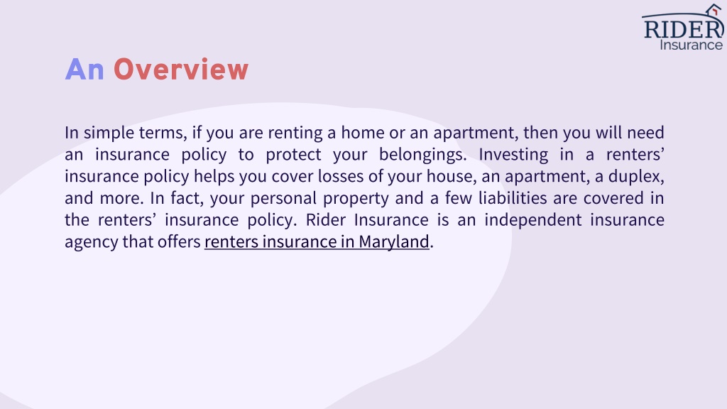 PPT - Top Reasons Why Should You Invest In Renters Insurance PowerPoint ...