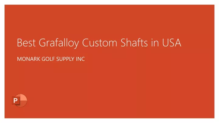best grafalloy custom shafts in usa n.
