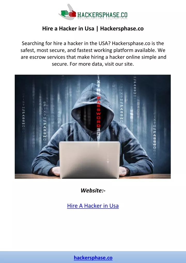 PPT Hire A Hacker In Usa Hackersphase Co PowerPoint Presentation   Hire A Hacker In Usa Hackersphase Co N 