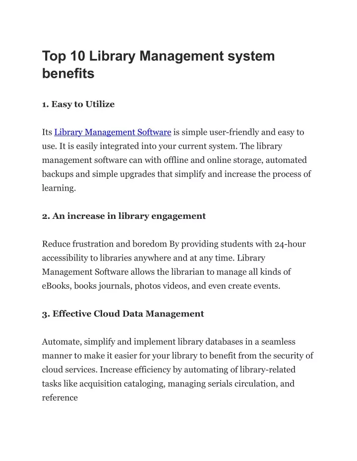 PPT - Top 10 Library Management system benefits-converted PowerPoint ...