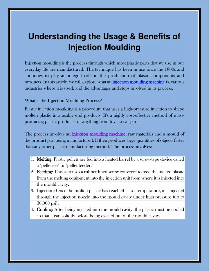 what-are-the-benefits-of-injection-moulding-by-keiteq-company