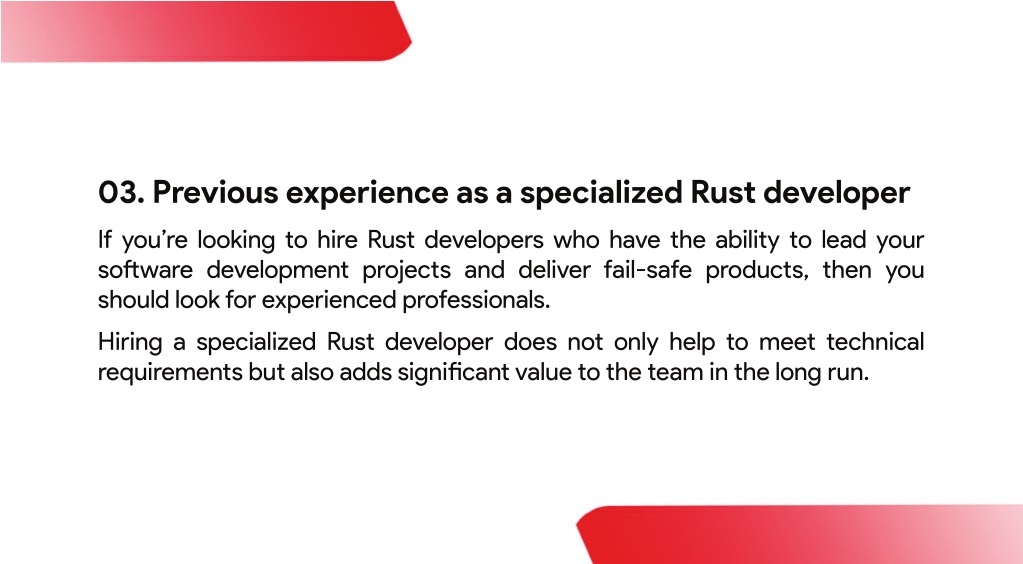 PPT - Hire Rust Developer PowerPoint Presentation, free download - ID ...
