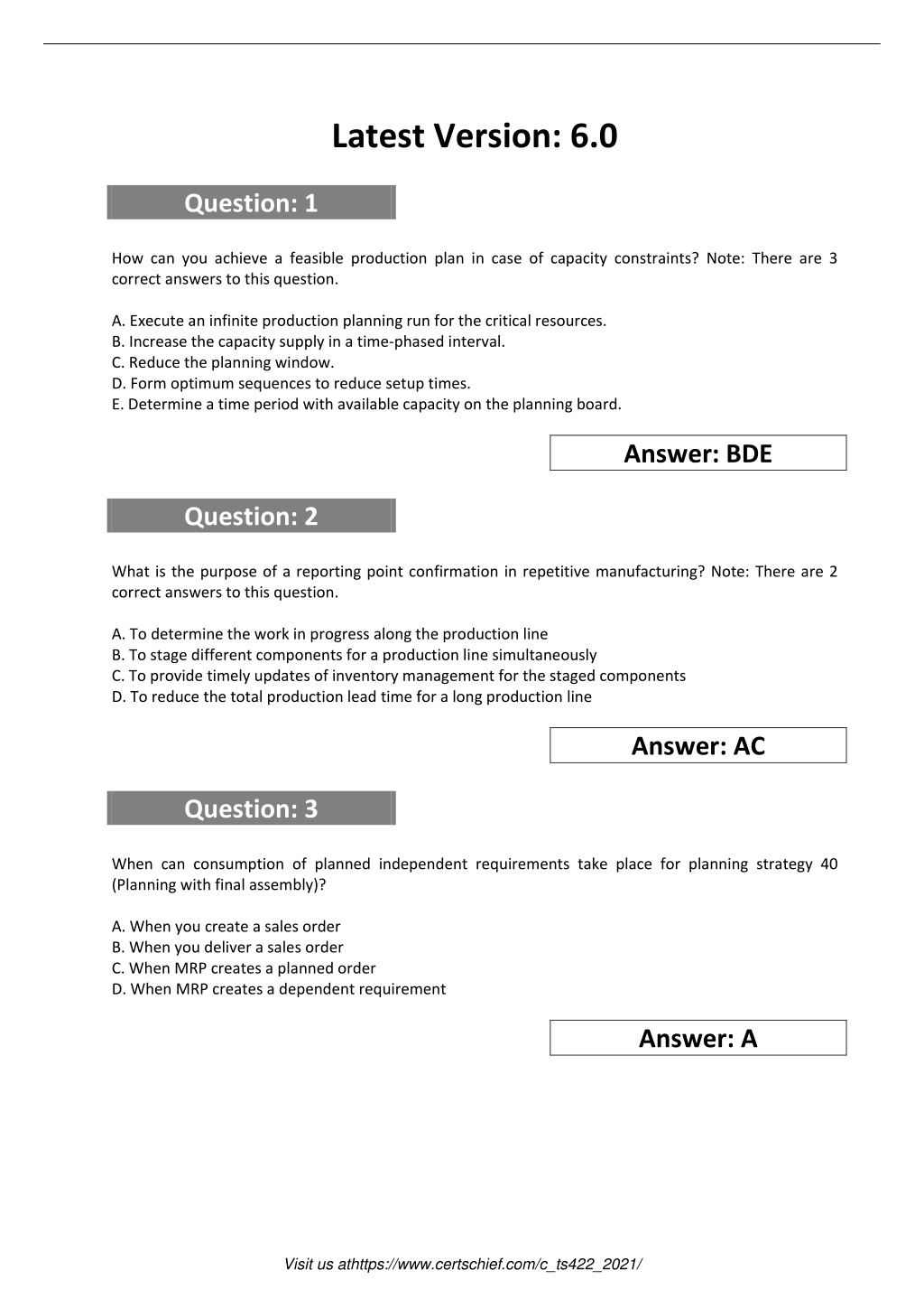 C-TS422-2021 Reliable Exam Registration