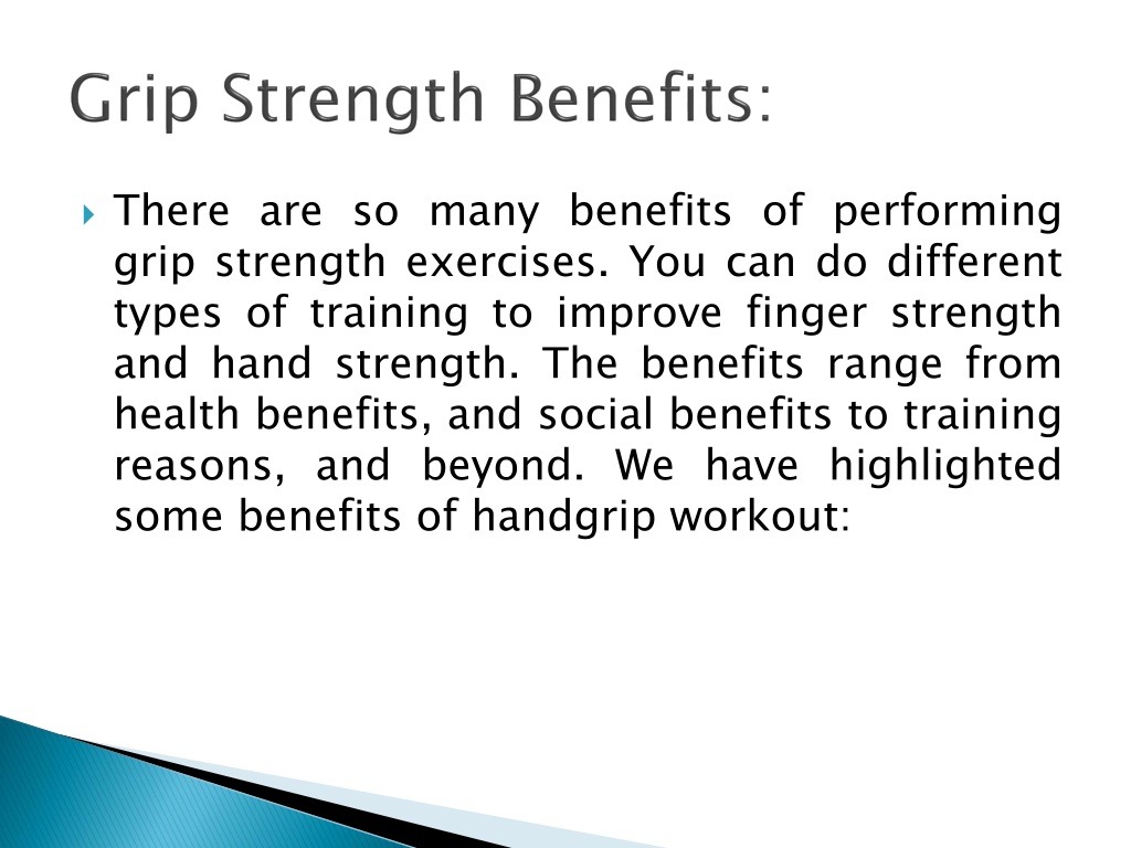 PPT - The Best Ways to Improve Grip Strength With Easy Exercises and ...