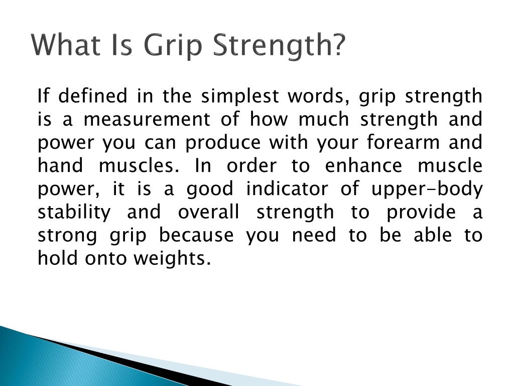 PPT - The Best Ways to Improve Grip Strength With Easy Exercises and ...