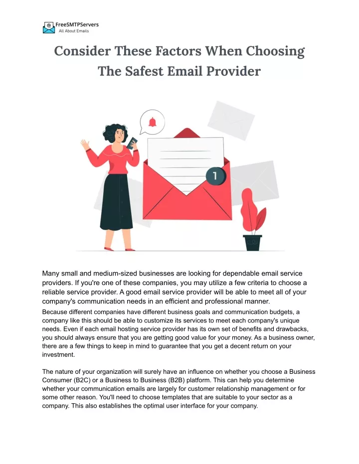 PPT Consider These Factors When Choosing The Safest Email Provider 