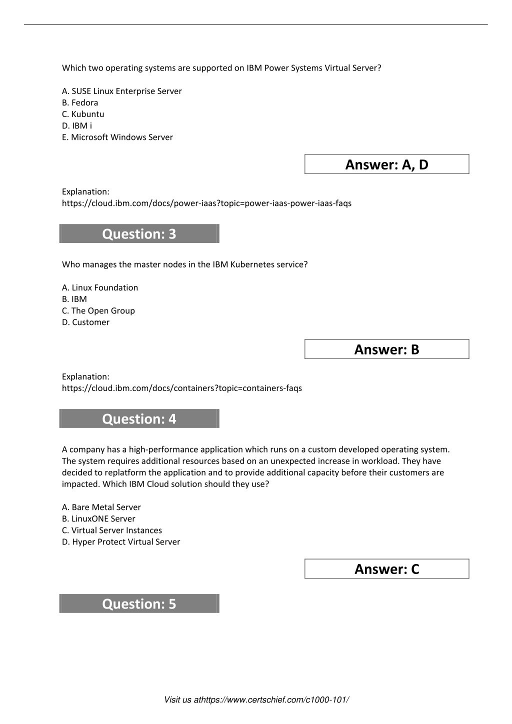 C1000-101 Valid Exam Camp Pdf