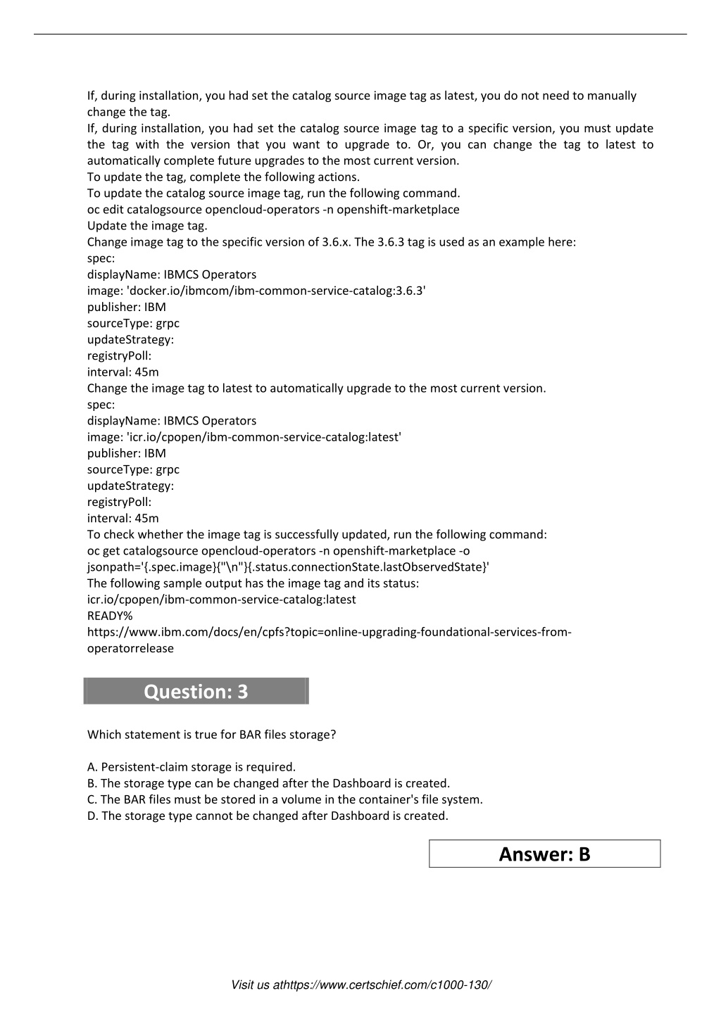 C1000-130 Exam Actual Tests