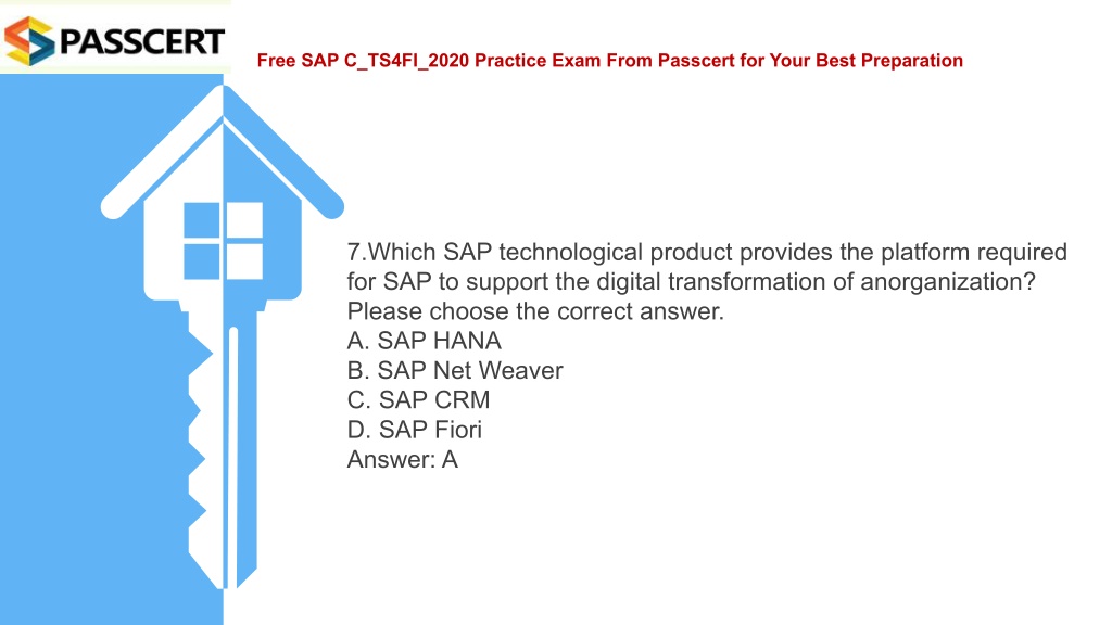 Latest C_TS4FI_2020 Exam Pass4sure