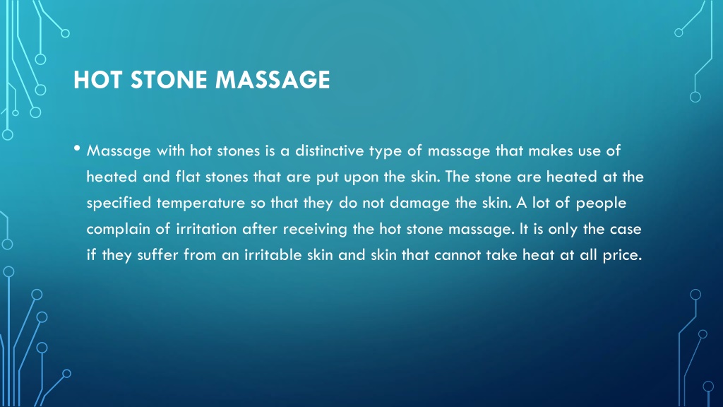 PPT Types of the Best massage therapy in Calgary PowerPoint