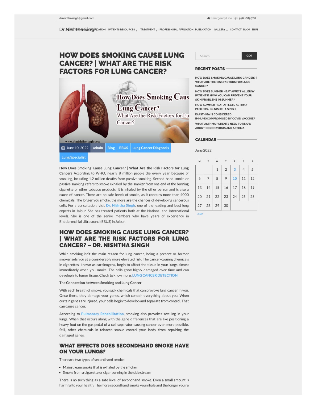 PPT - How Does Smoking Cause Lung Cancer? What Are the Risk Factors for ...
