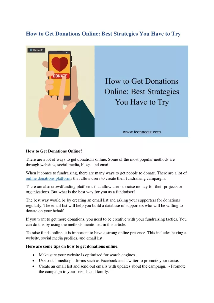 ppt-best-strategies-to-get-donations-online-powerpoint-presentation