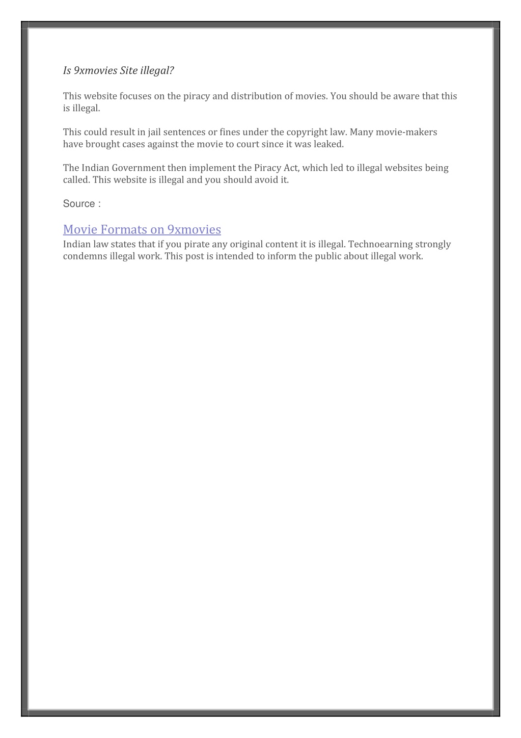 PPT - What Is 9xmovies And Movie 4me PowerPoint Presentation, Free