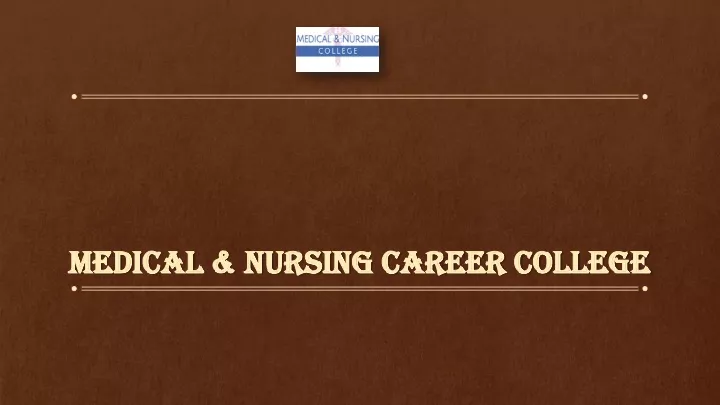 PPT Nursing Assistant Programs Near Me PowerPoint Presentation Free   Medical Nursing Career College N 