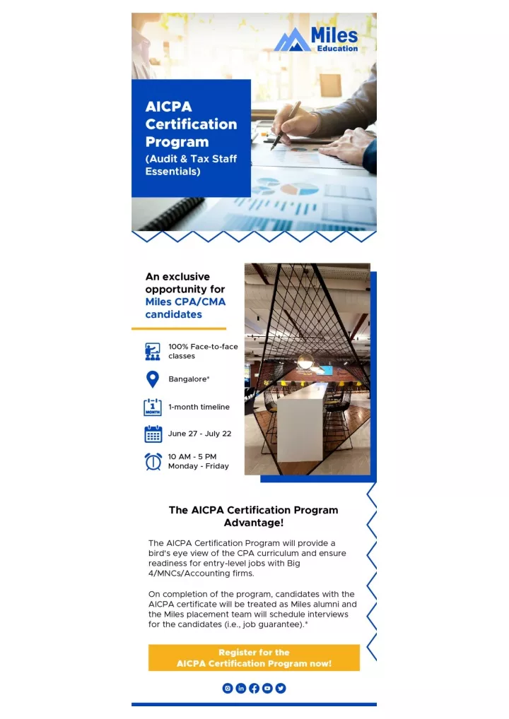 PPT AICPA Certification Program PowerPoint Presentation free