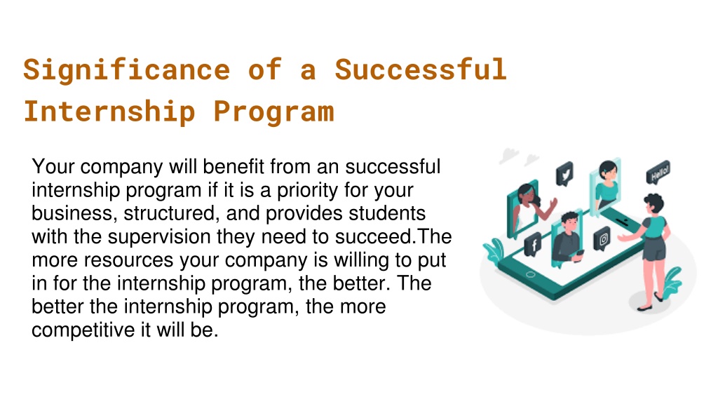 PPT - Successful Internship Programs PowerPoint Presentation, Free ...