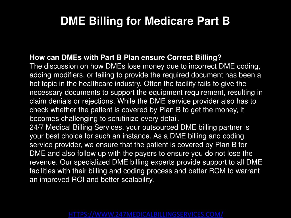 medicare dme assignment