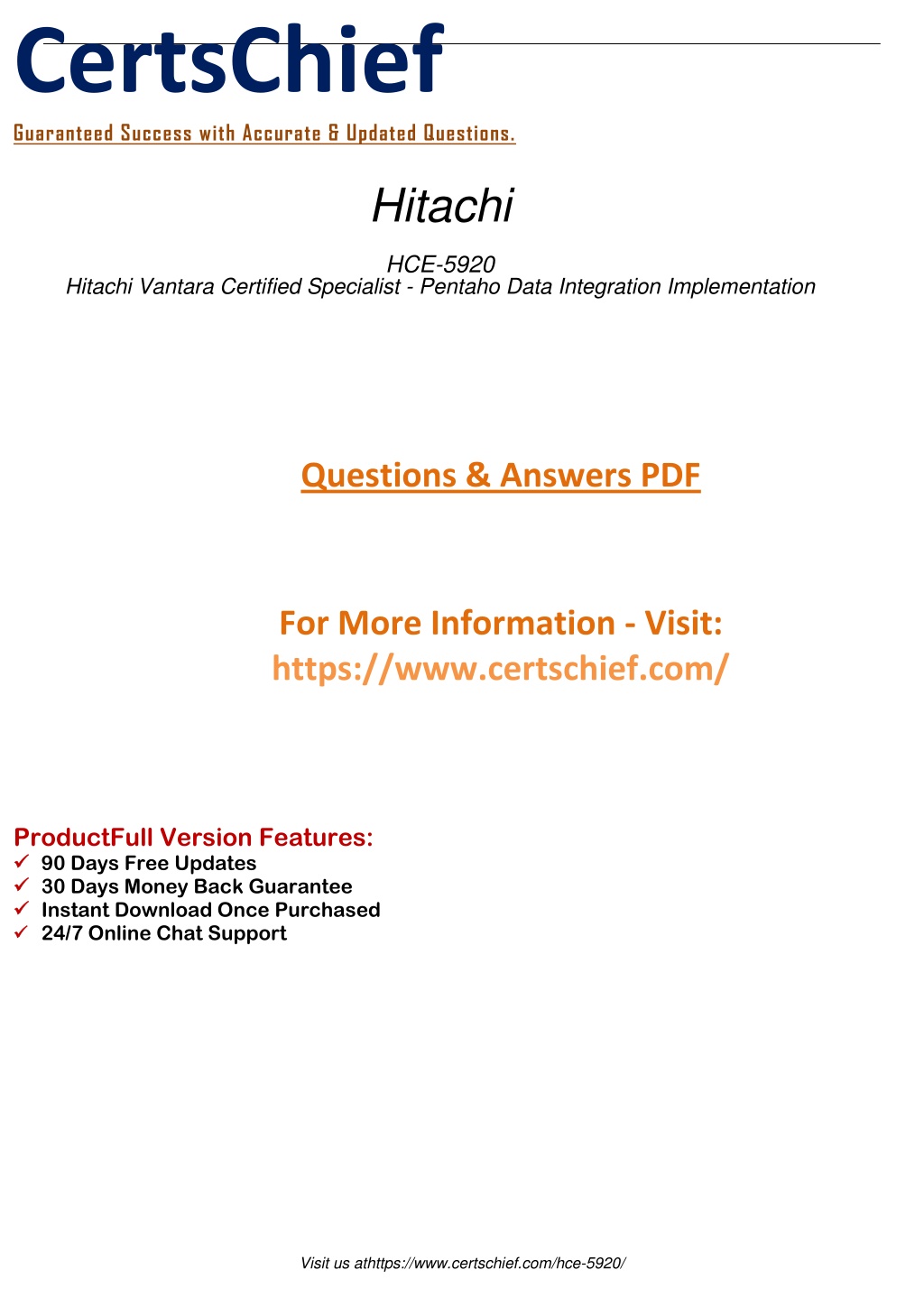 Valid HCE-5920 Guide Files