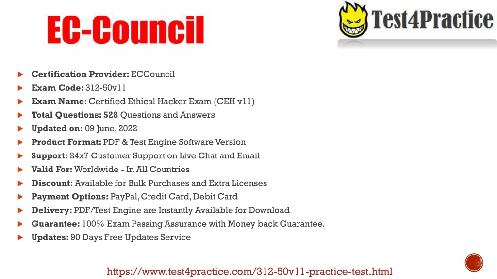 PPT - ECCouncil 312-50v11 Exam Guide PowerPoint Presentation, Free ...