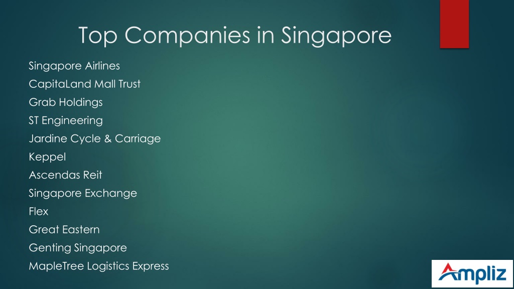 PPT - List of Companies in Singapore 2022 PowerPoint Presentation, free ...