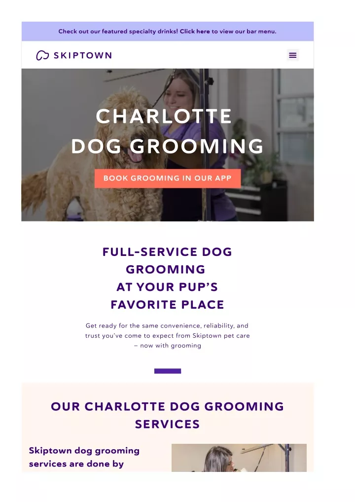 PPT Dog Grooming Charlotte PowerPoint Presentation, free download