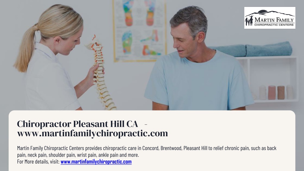 PPT Chiropractor Pleasant Hill CA