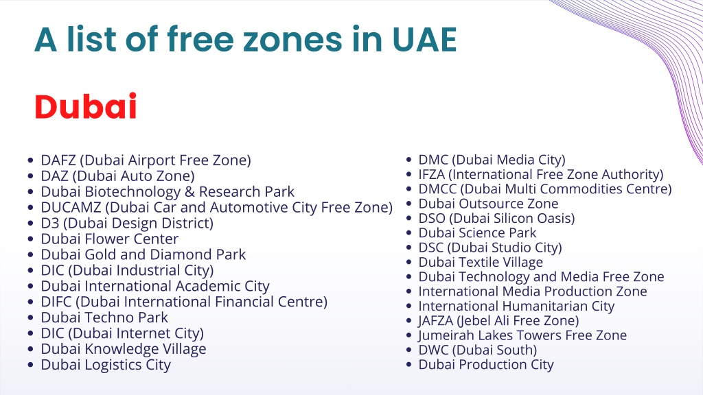 Ppt - What Is A Free Zone In Uae? Powerpoint Presentation, Free 