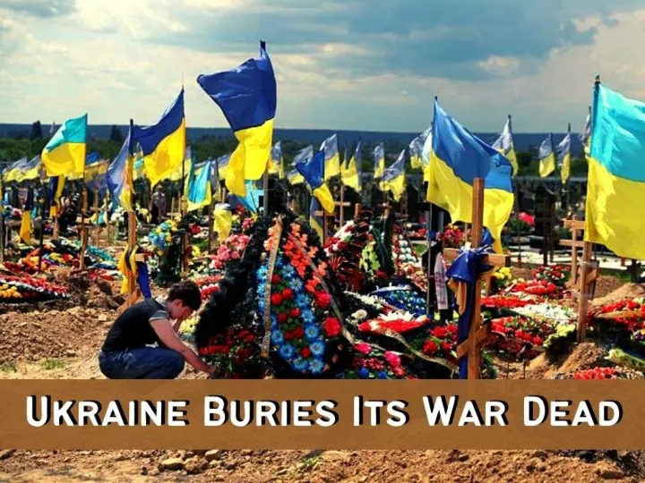 ukraine buries its war dead n.