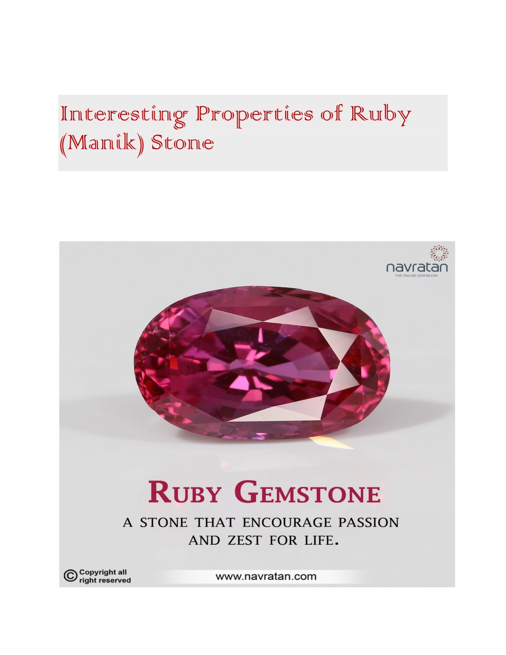 PPT - Interesting Properties of Ruby PowerPoint Presentation, free ...