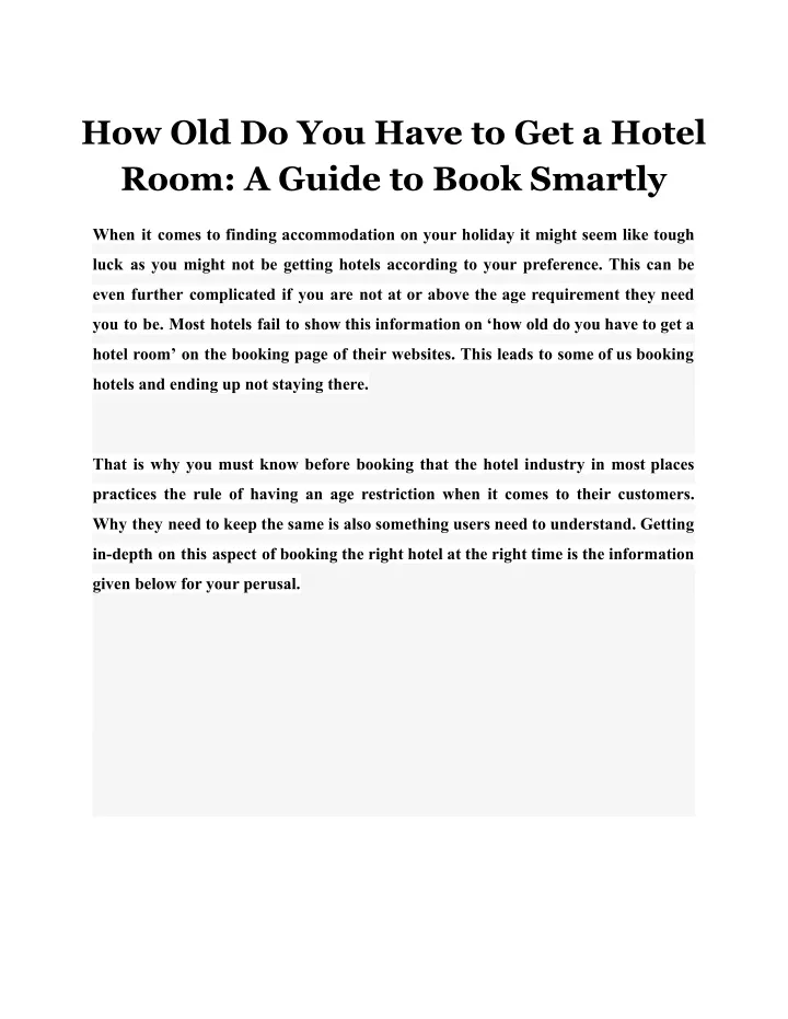 ppt-how-old-do-you-have-to-get-a-hotel-room-a-guide-to-book-smartly