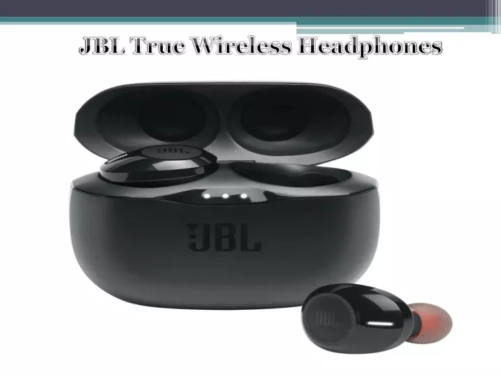 PPT JBL True Wireless Headphones PowerPoint Presentation, free